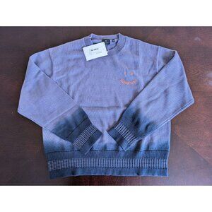 New With Tags Paul Smith Happy Sweater Size S Organic Cotton Purple Small